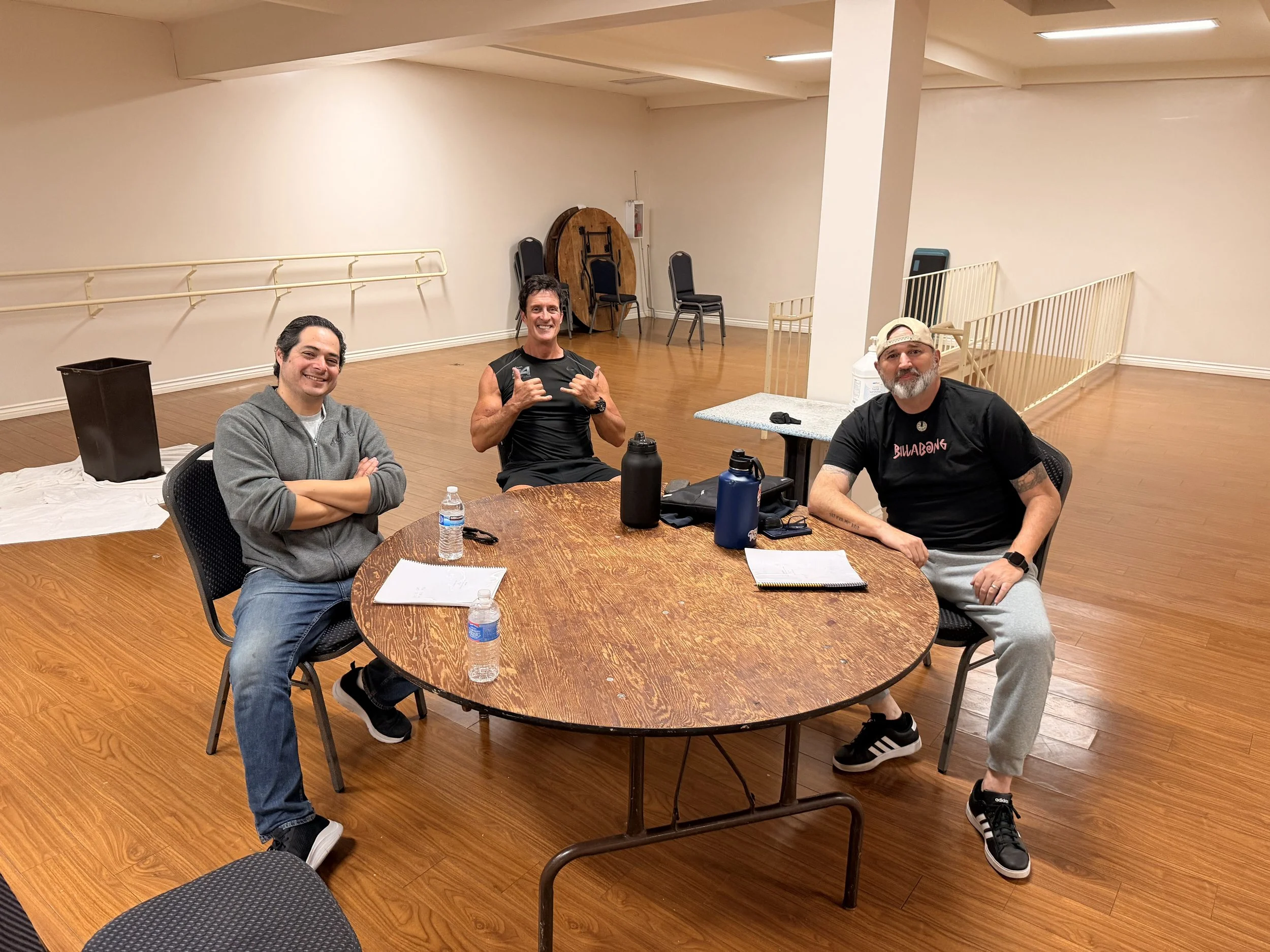 The Three Amigos that started it all.