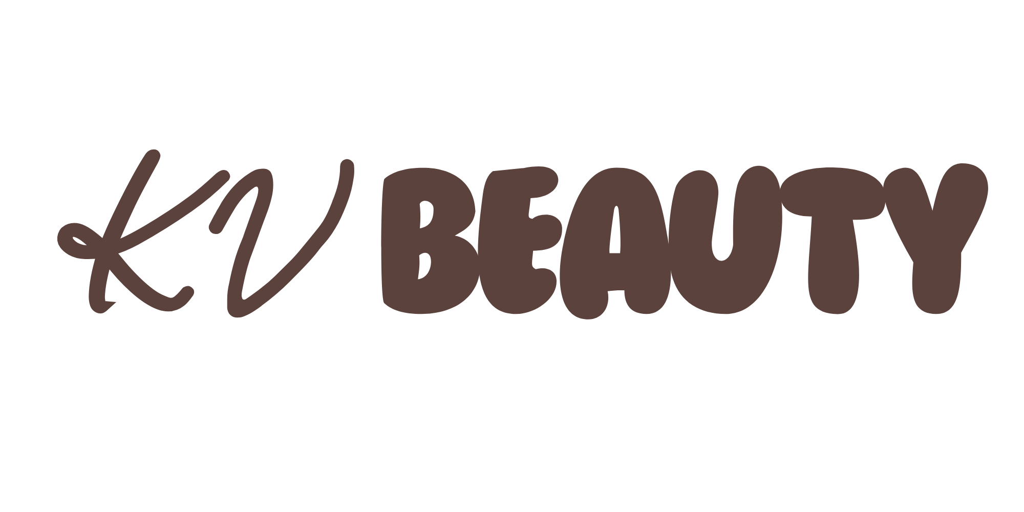Brown handwritten text says 'Key BEAUTY' with a heart at the end of 'BEAUTY'.