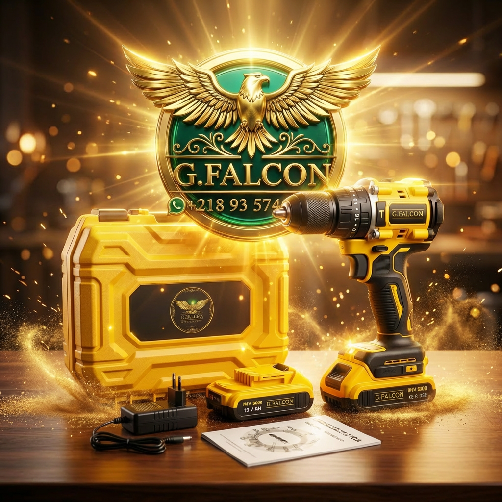 مثقاب/مفك كهربائي لاسلكي G.FALCON   Cordless Drill / Screwdriver