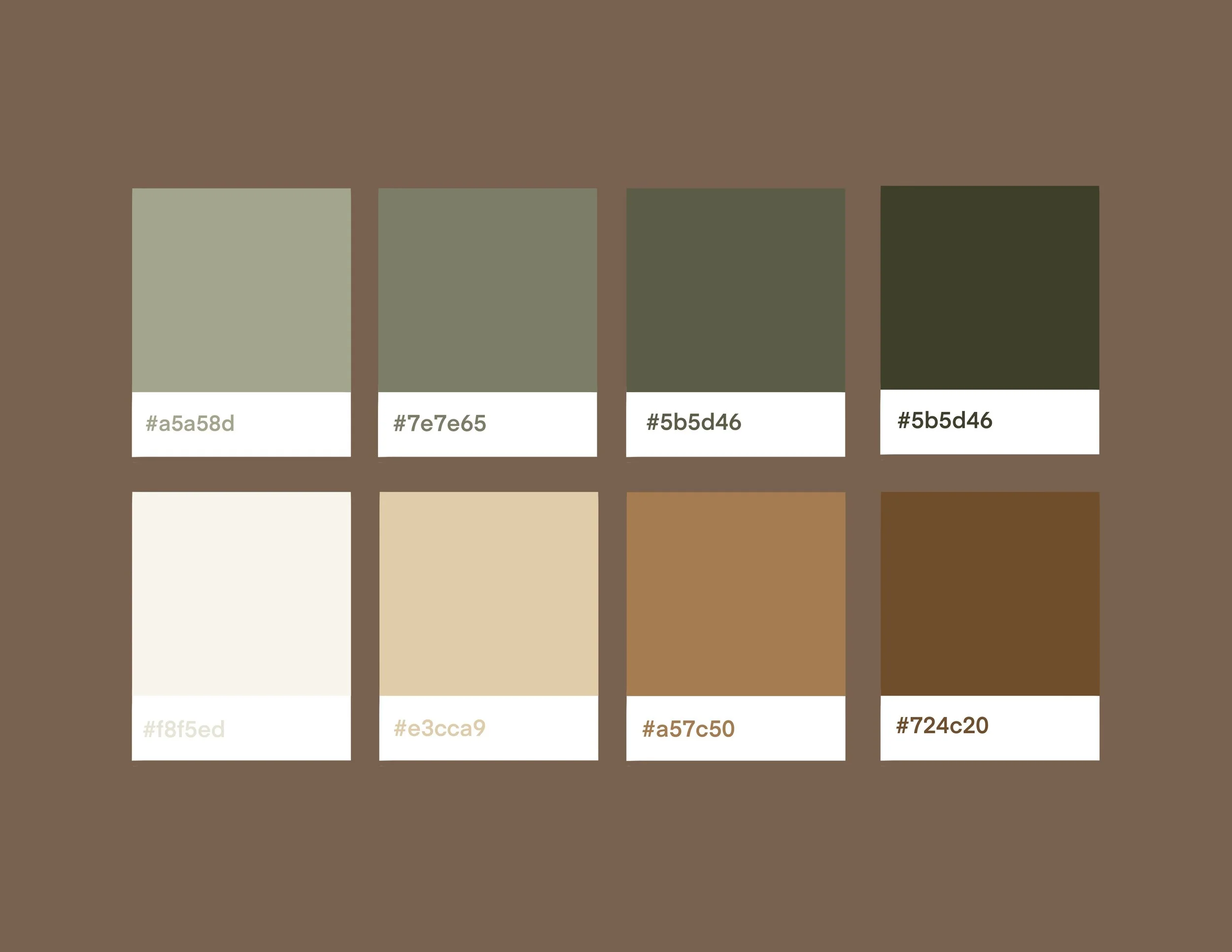 Evergreen Retreats Color Palette