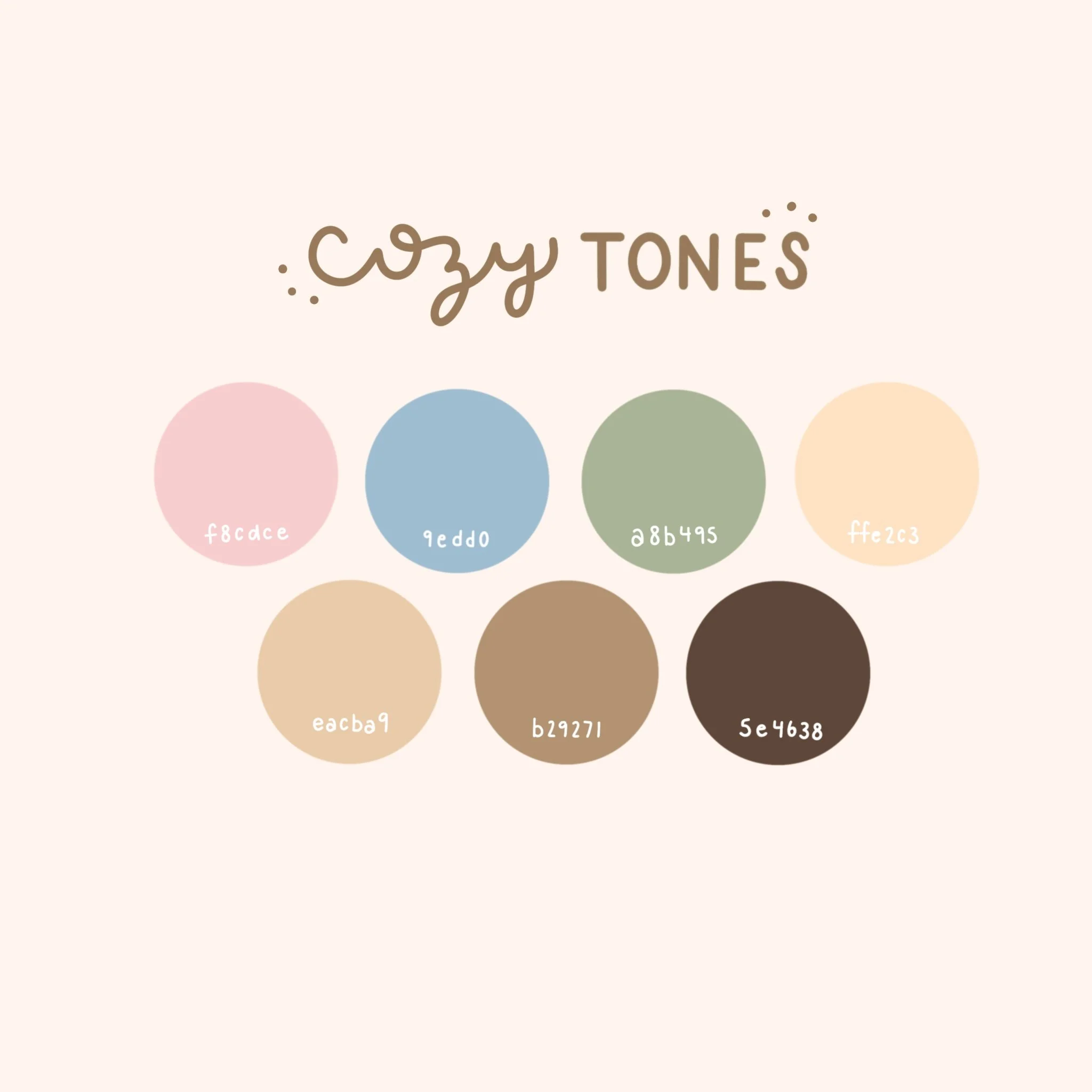 Cozy Tones Color Palette