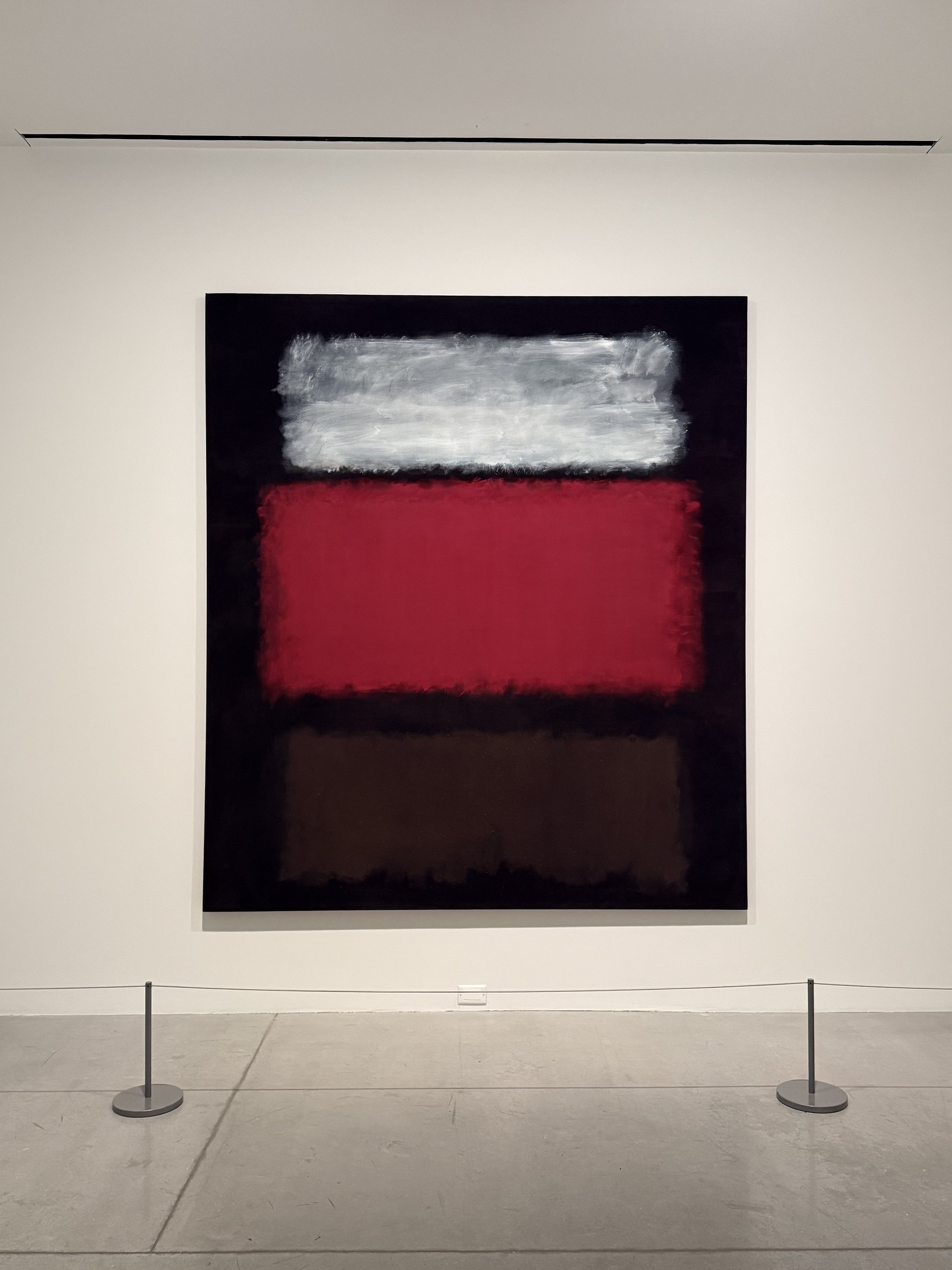 Mark Rothko. No.1, White and Red, 1962 @ AGO