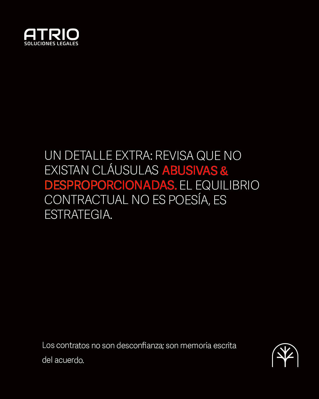 REIVSA QUE NO EXISTAN CLAUSLAS ABUSIVAS & DESPROPORCIONADAS.