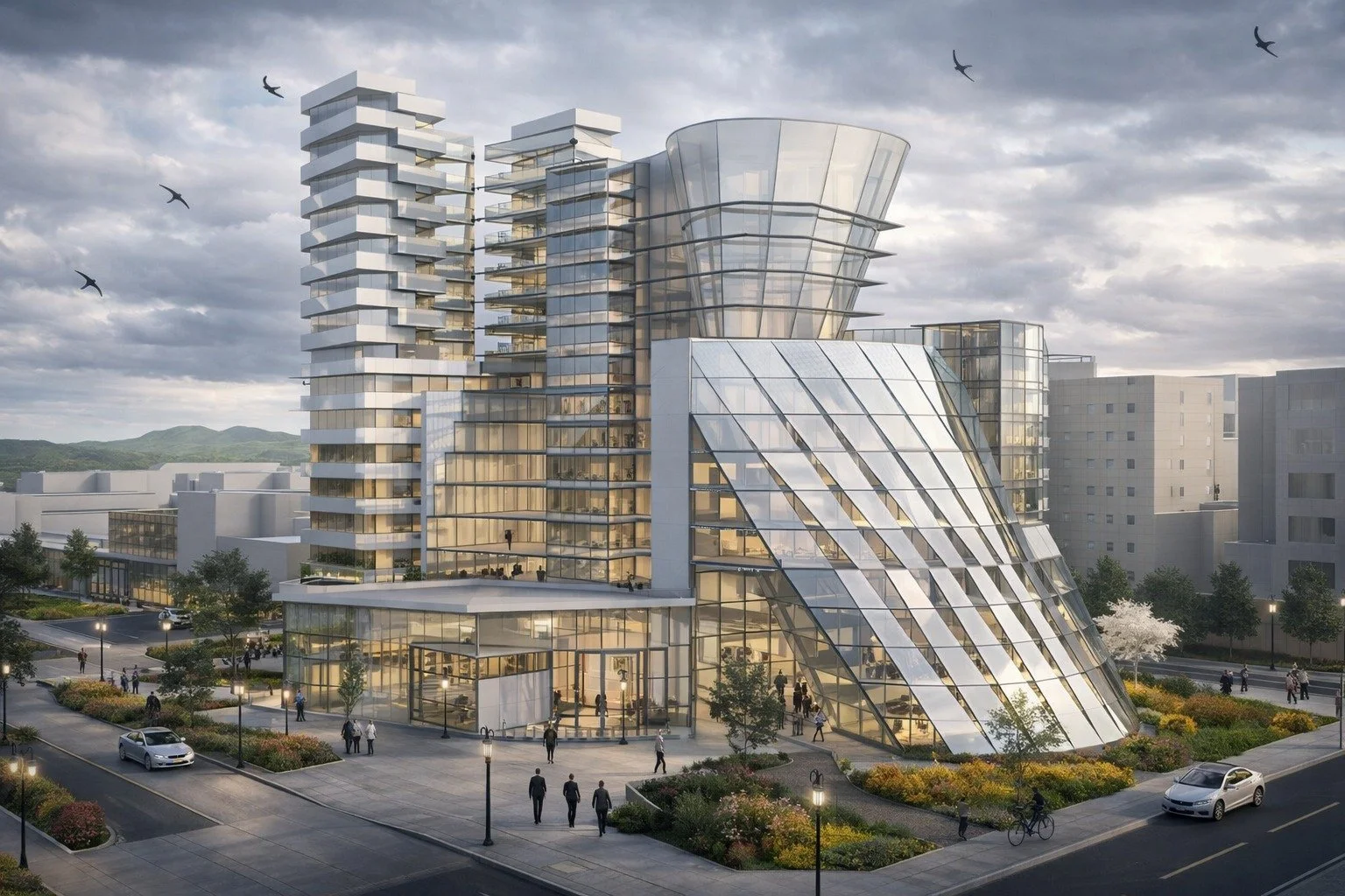 Redefining Urban Landmarks: A Contemporary Mixed-Use 