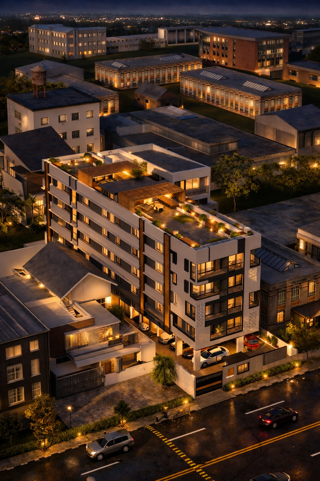 Contemporary Living in the Urban Fabric of Coimbatore