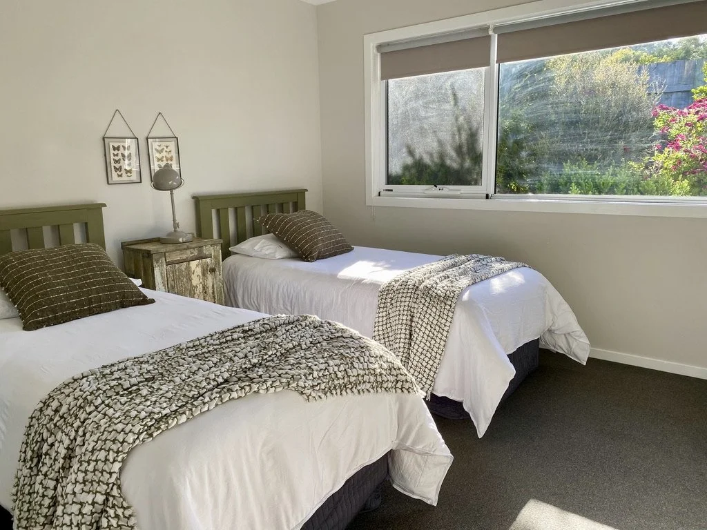 Twin bedroom | Seaside Farm | Accommodation Penguin Tasmania