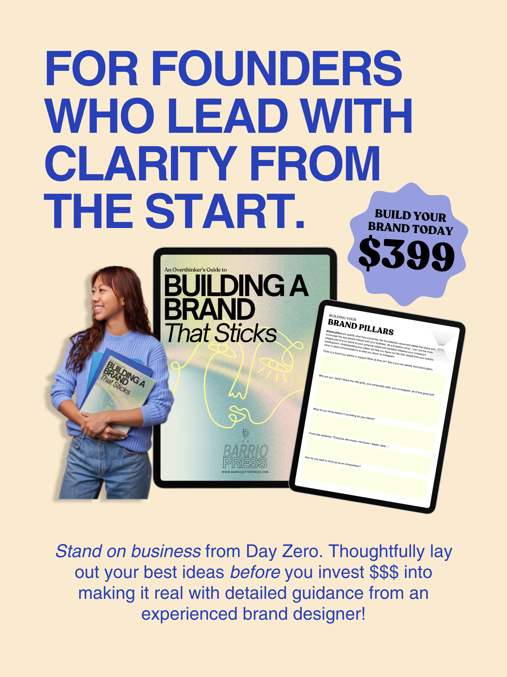 Brand Strategy Intensive • Workbook + 1:1 Strategic Support