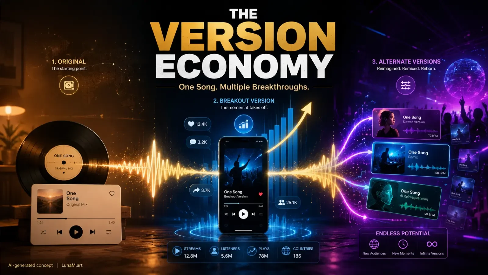 The Version Economy: Why One Song Can Now Have More Than One Breakthrough