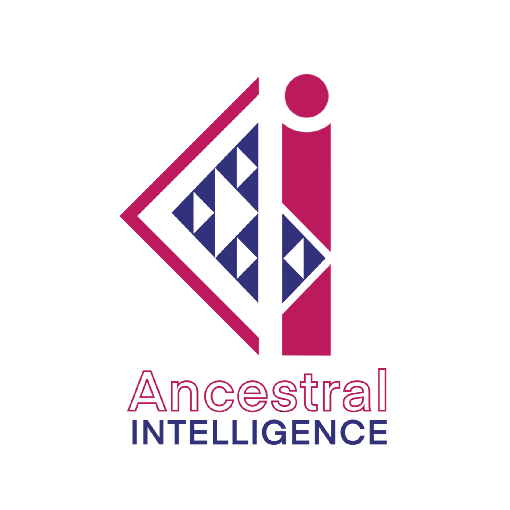 A digital graphic design with a black background featuring a series of nested blue and cyan diamond shapes, with intricate lines and patterns inside, creating a hypnotic, geometric visual effect.