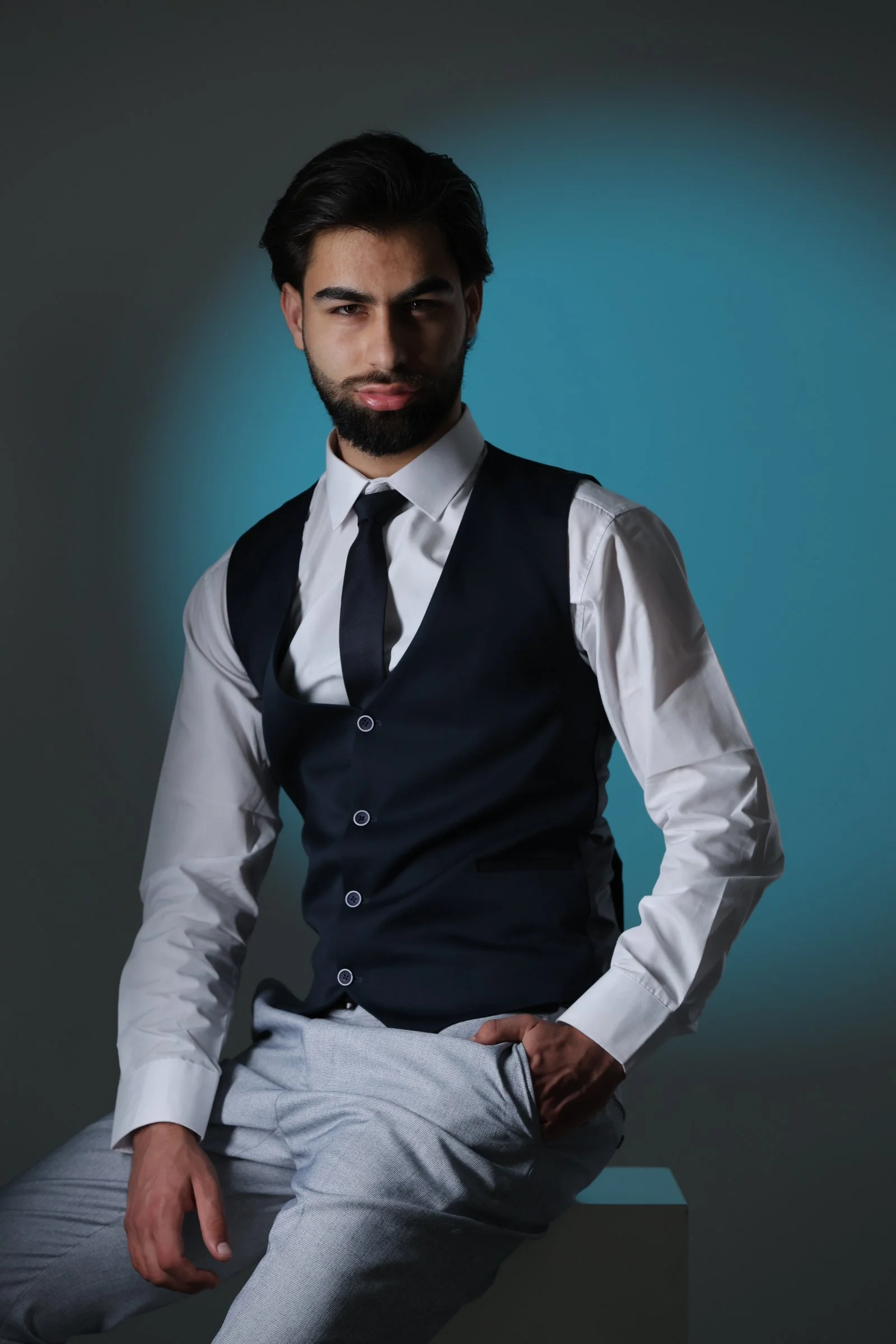 Portrait of Haidar Nassar, independent consultant focused on visual production and content systems