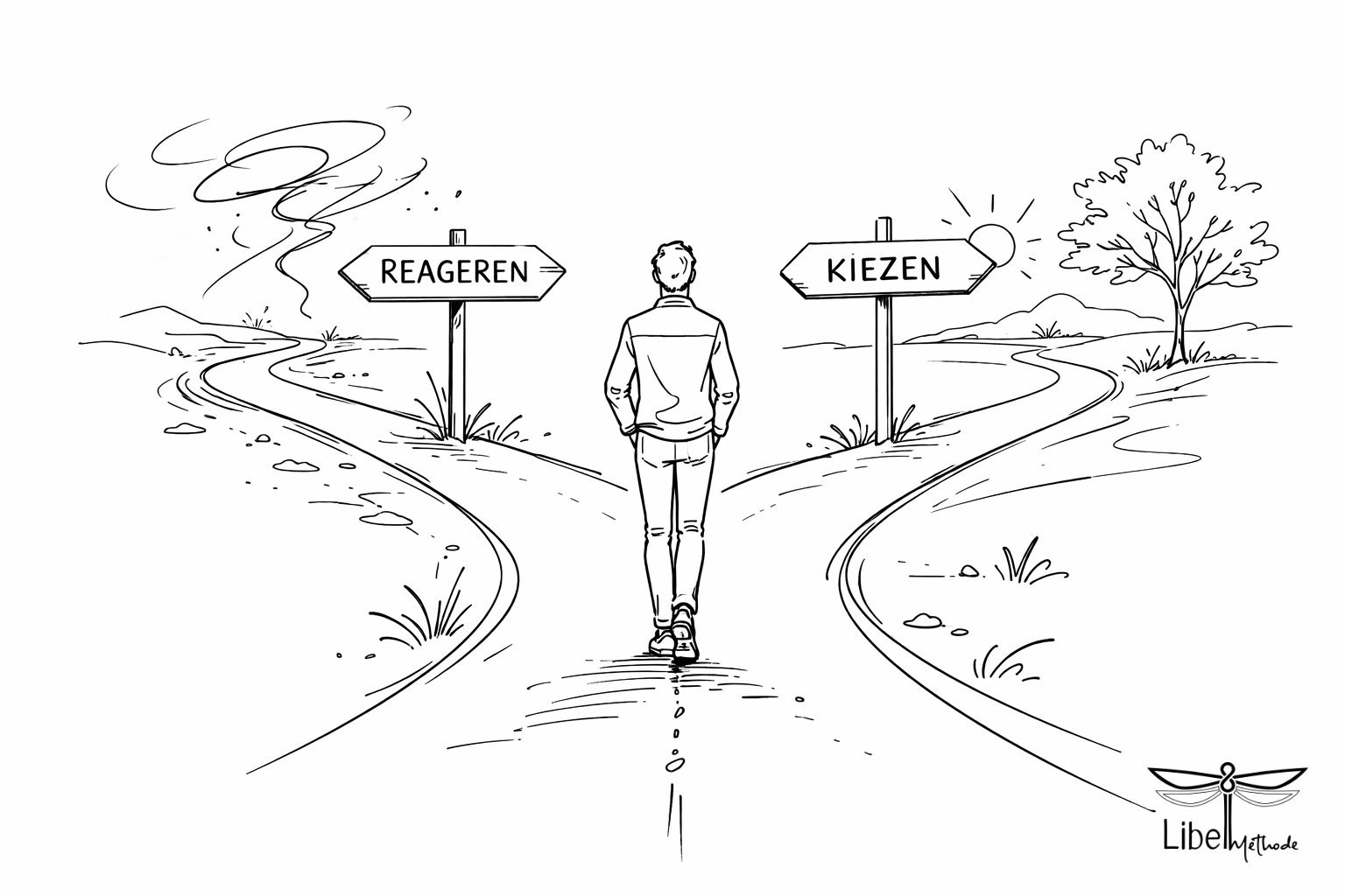 Onrecht en de ruimte tussen reactie en keuze