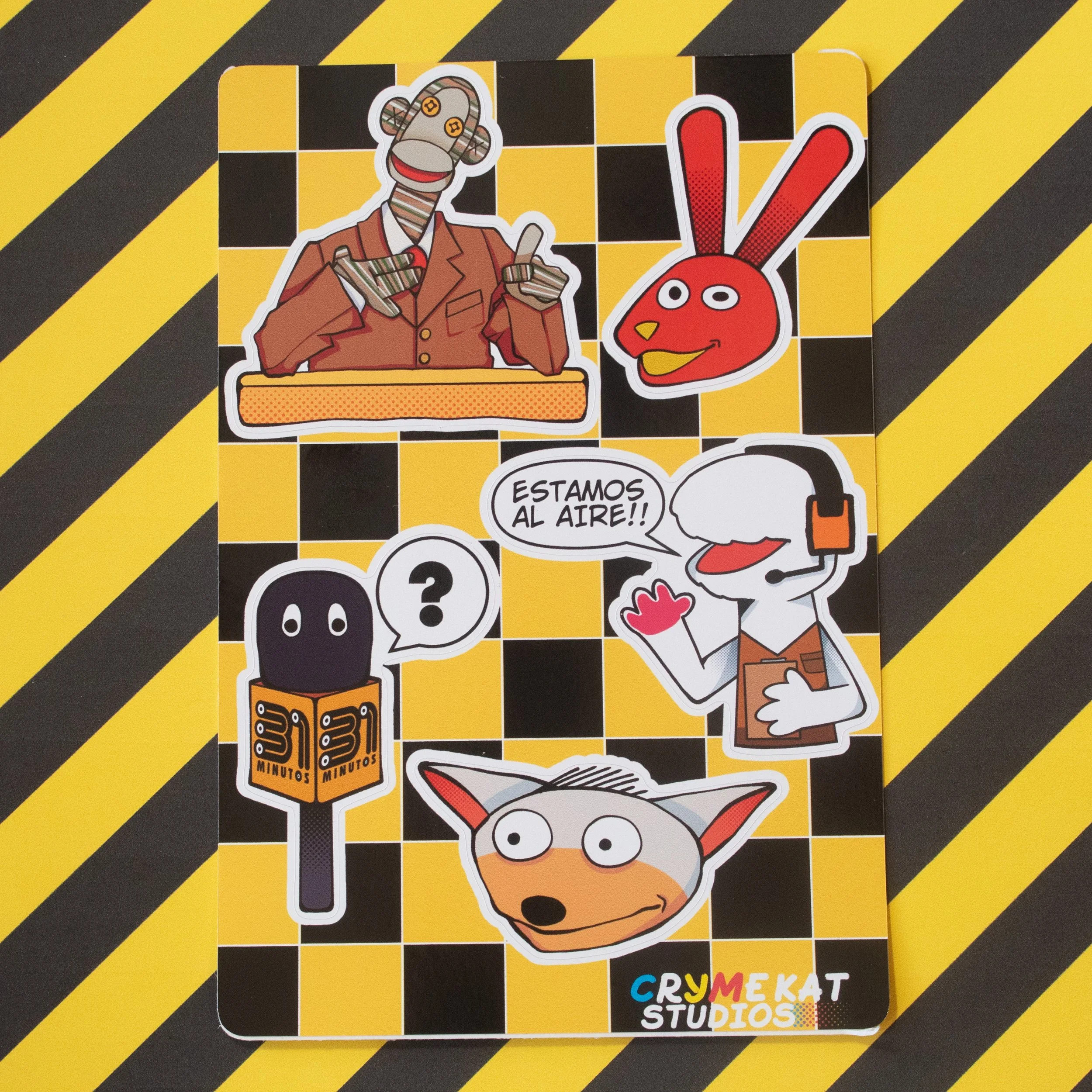 31 Minutos Sticker Sheet