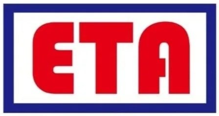 ET&A logo with red letters inside a blue rectangle