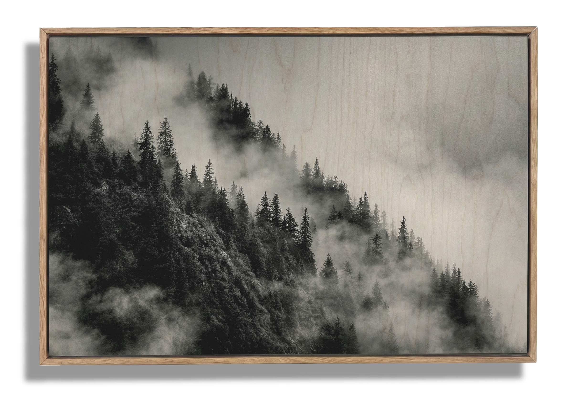 Diagonal Ridge Alaska, 36" x 24"