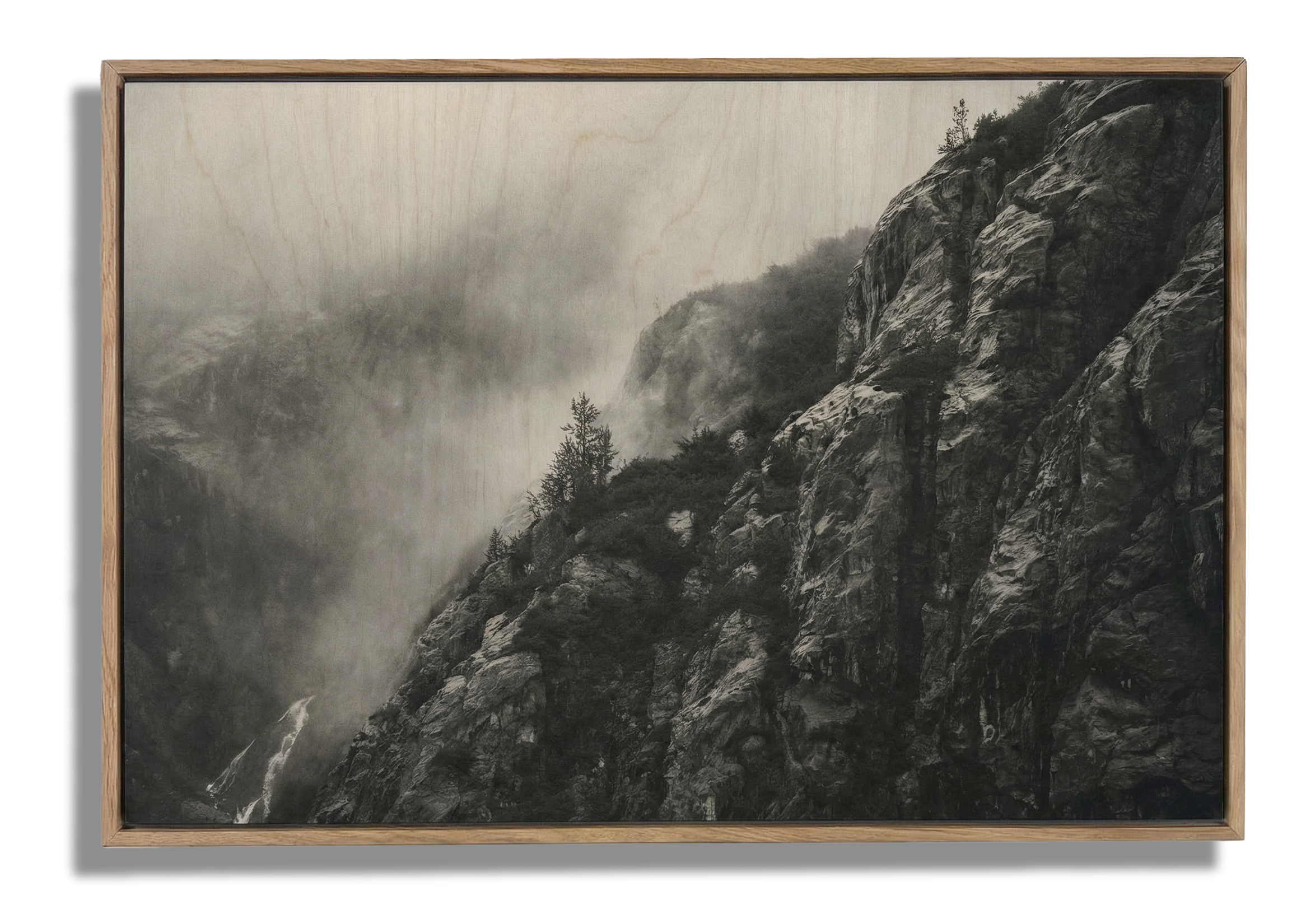 Glacier Bay Mist, 36" x 24"