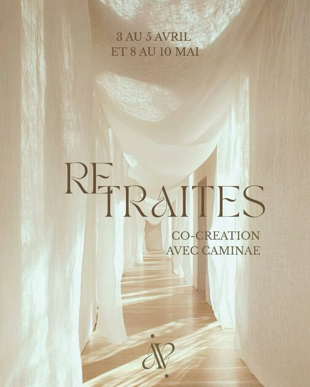 🍃 | Et si tu t&rsquo;offrais un vrai temps de retrait ?

Un espace loin du rythme impos&eacute;,
loin du bruit,
loin de ce qui t&rsquo;&eacute;puise.

Un espace pour ralentir.
Respirer.
Te retrouver.

En avril et en mai, je co-cr&eacute;e un s&eacut