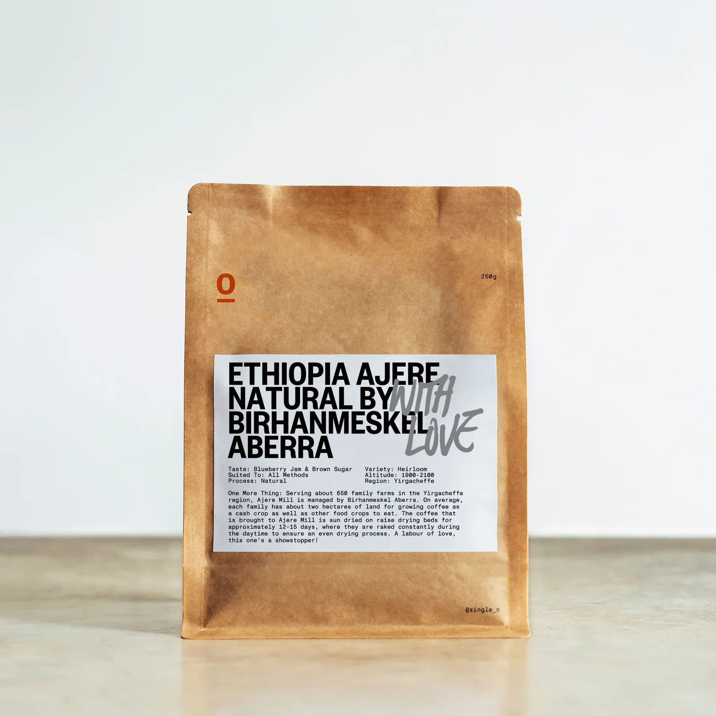 Single O Ethiopia Ajere 250g