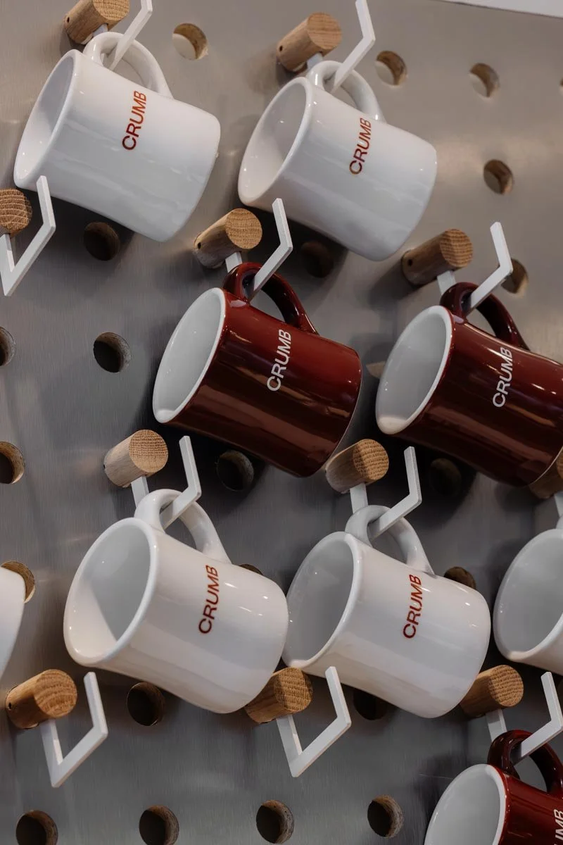 CRUMB White Diner Mug