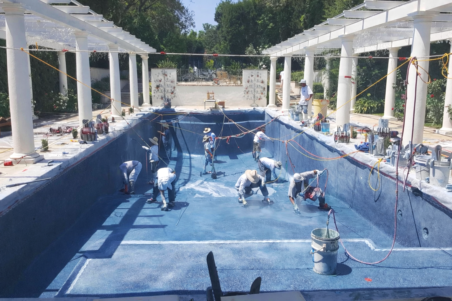 Pool finish - 3M Pools
