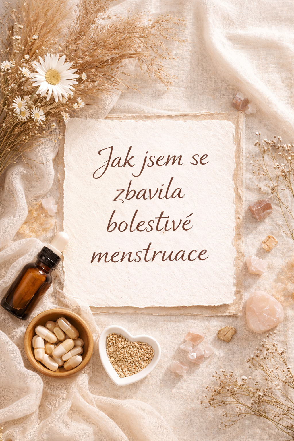 Jak jsem se zbavila bolestivé menstruace