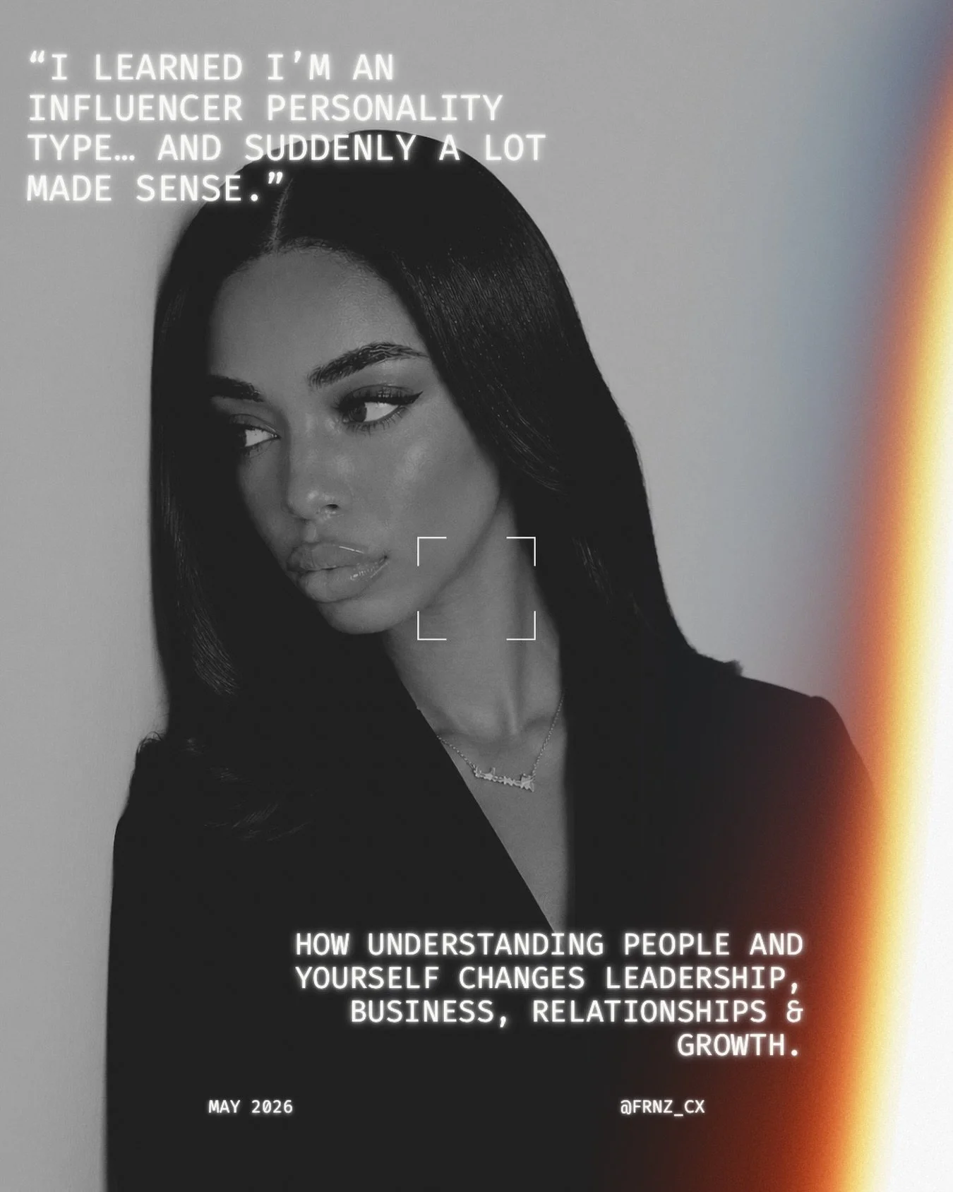 Somewhere between sales manager training, leadership conversations, and life in general&hellip; I learned I&rsquo;m an &ldquo;Influencer&rdquo; personality type.

And honestly? A lot suddenly made sense. 😂

Not just the way I communicate, lead, buil