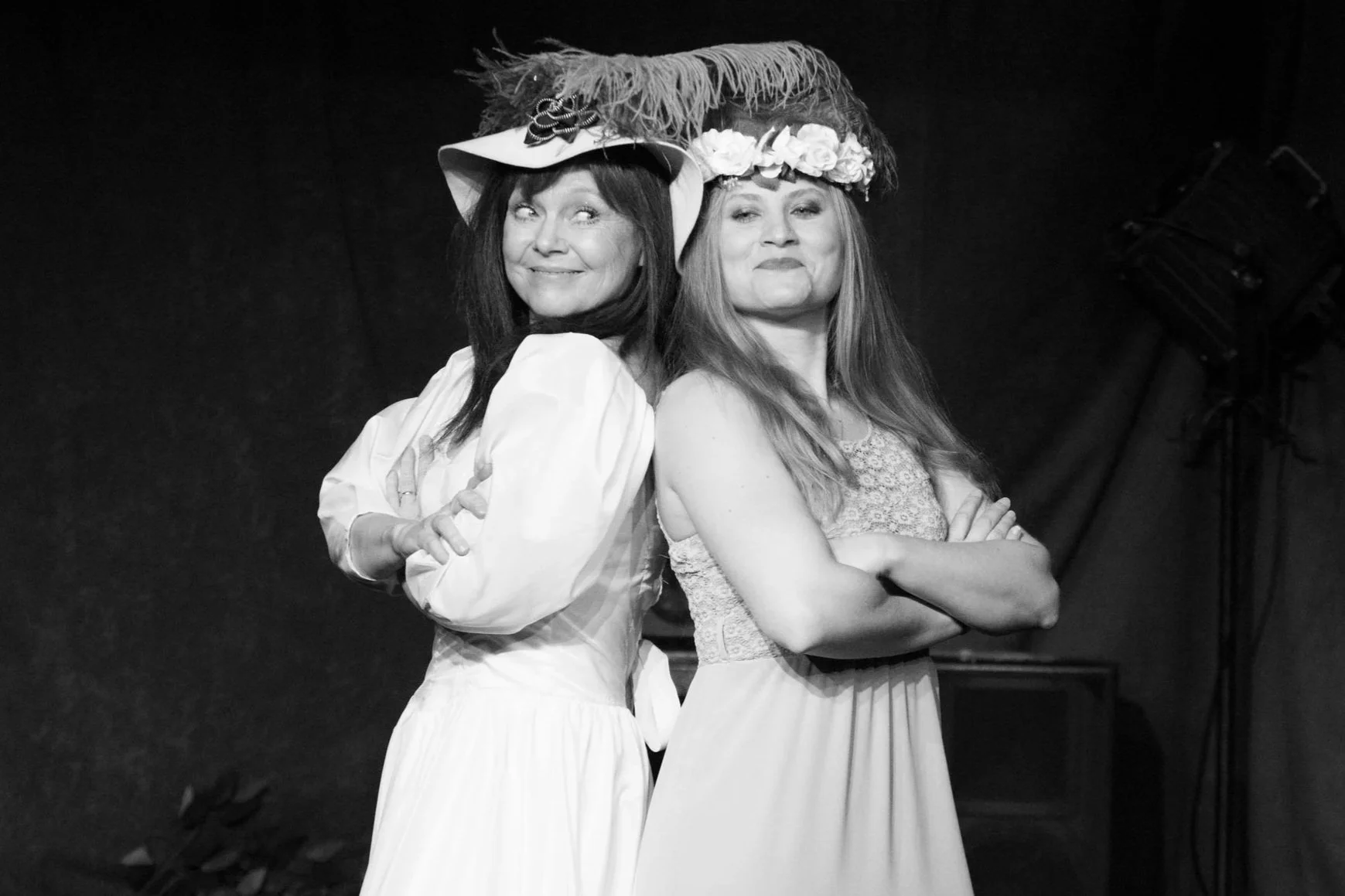 Jarmila s dcerou Mariana Zacharovou (Zrcadla 2017)