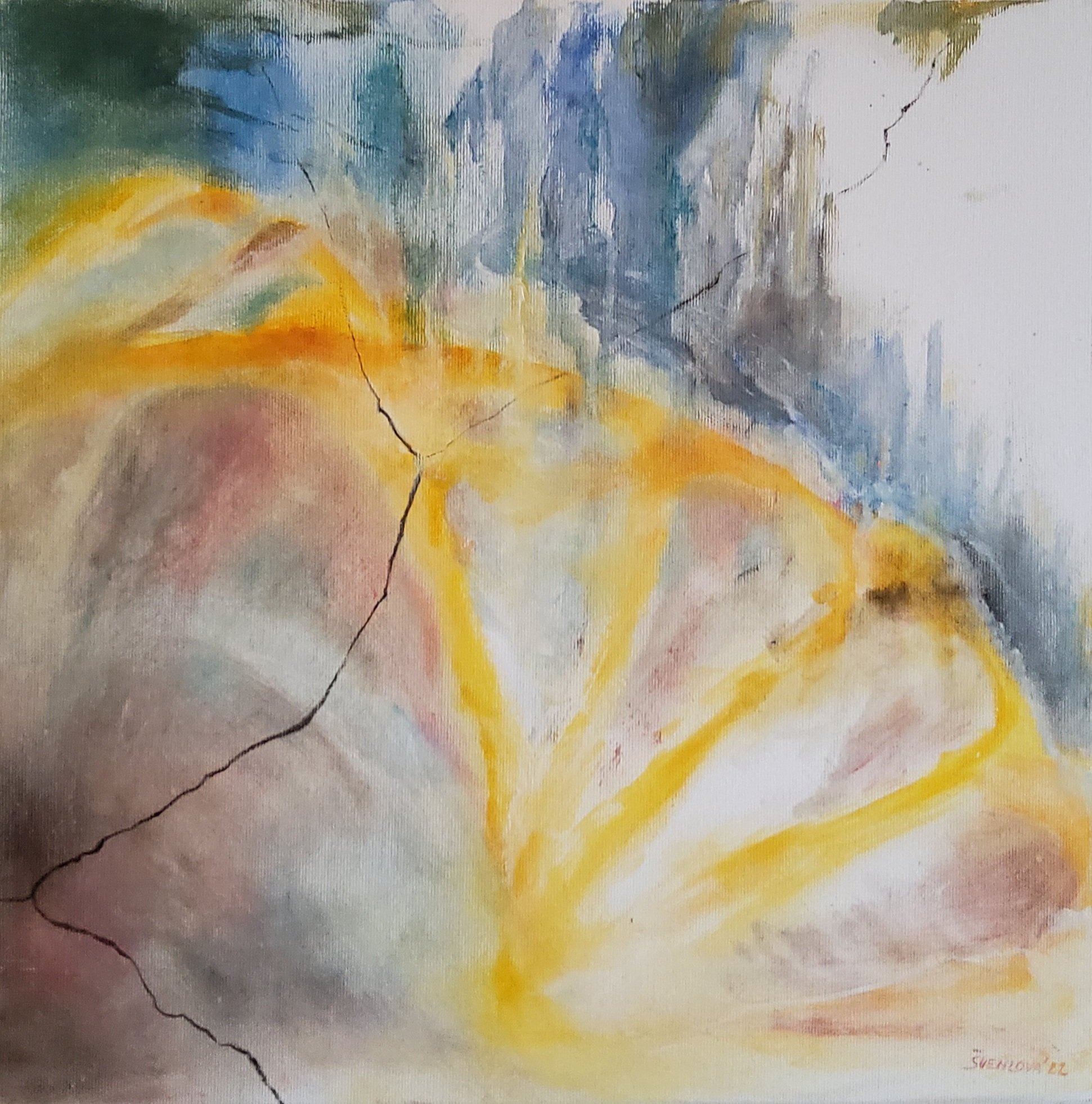 Paprsek štěstí (olej, 40x40 cm)
4.500 Kč