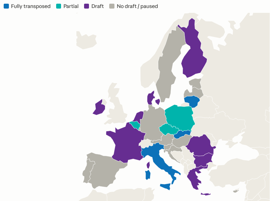 My country missed the EU Pay Transparency deadline. What happens now?