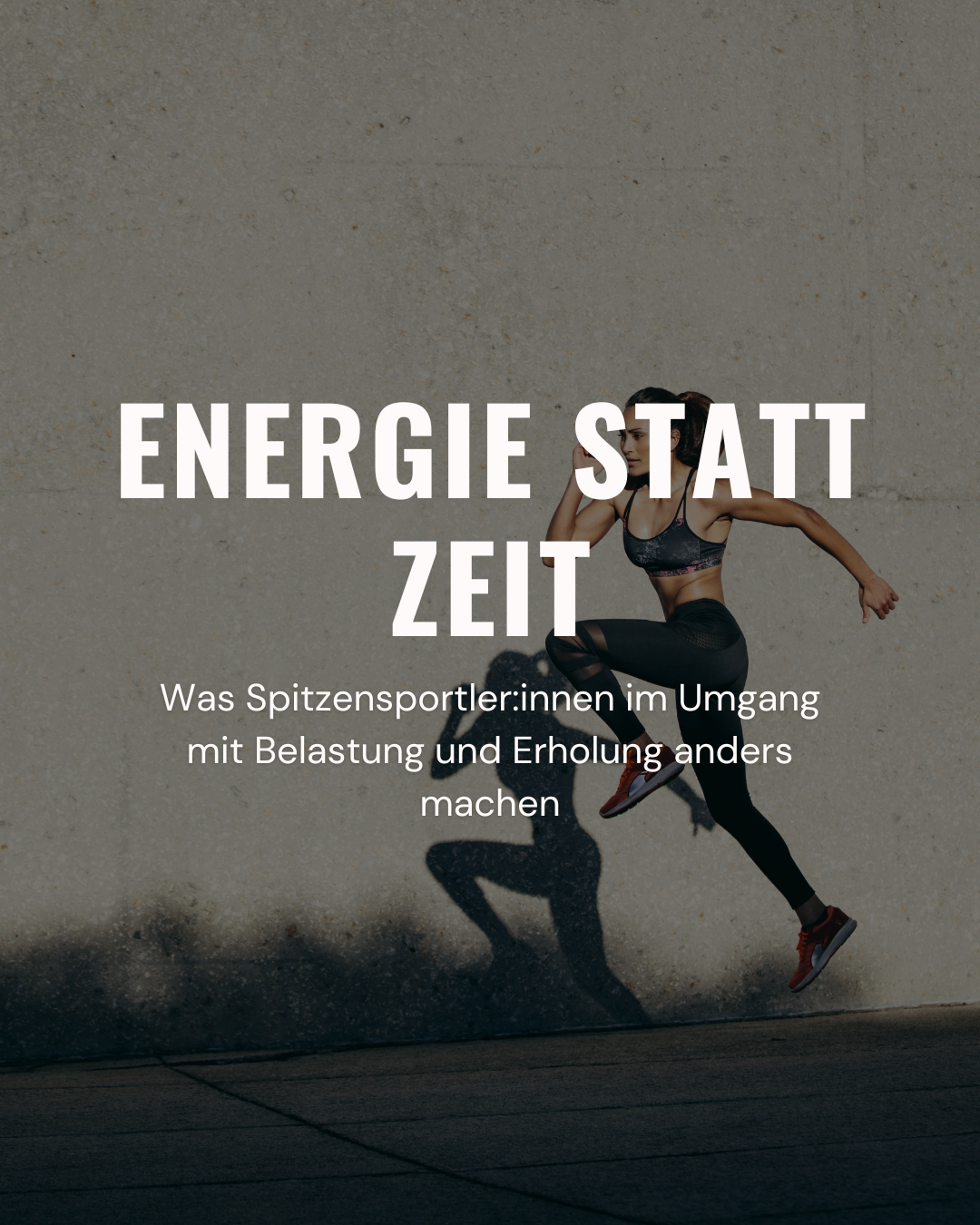 Energie statt Zeit managen: Was uns Spitzensportler über den Büroalltag lehren können