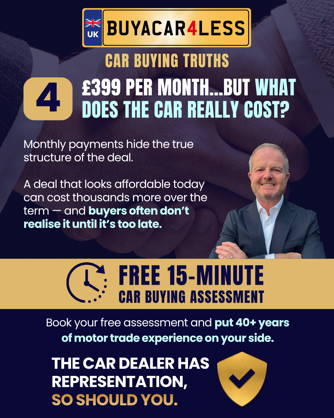 CAR BUYING TRUTH #4 — £399 Per Month… But What Does the Car Really Cost?