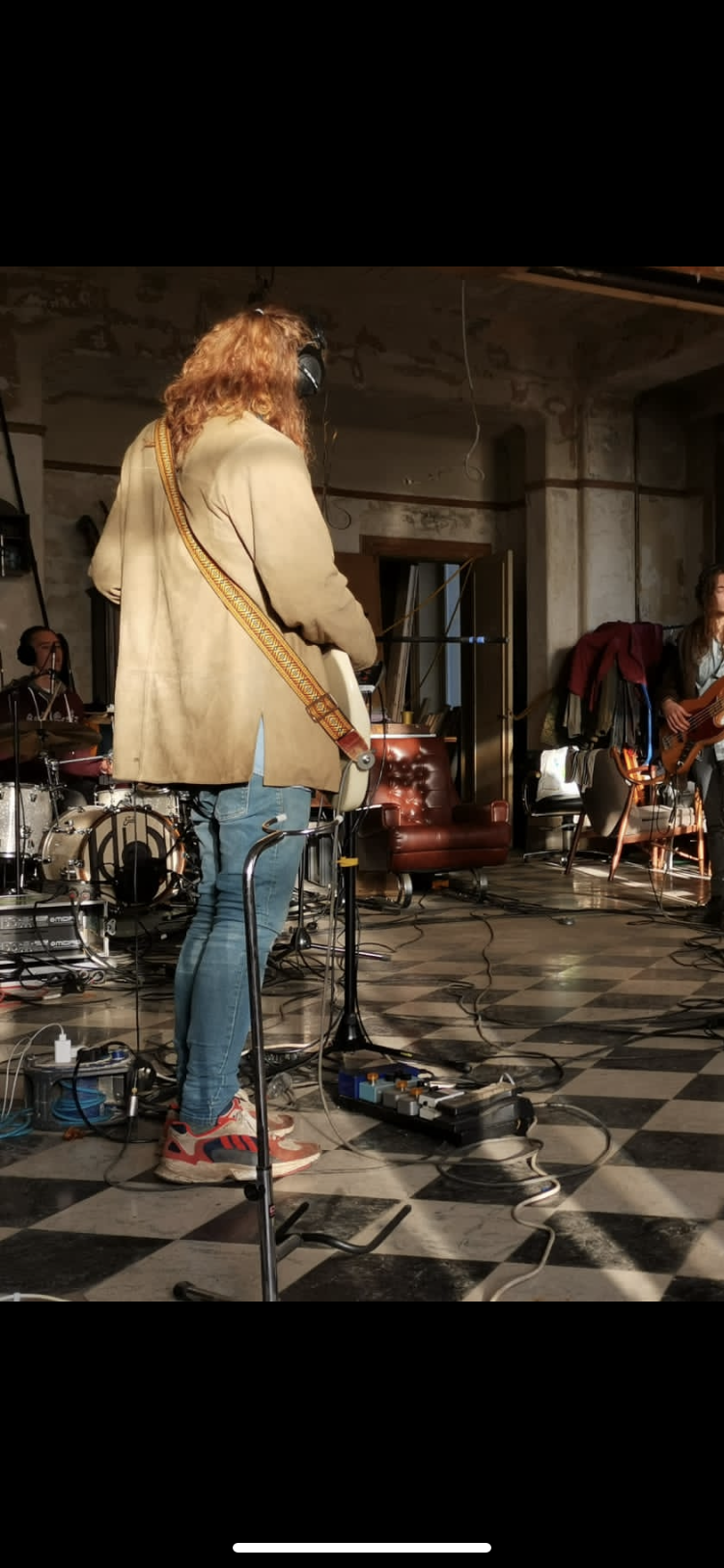 Recording session for 'Don't Feed The Gulls' - The Gulls 
Cambrai, France - November 2020