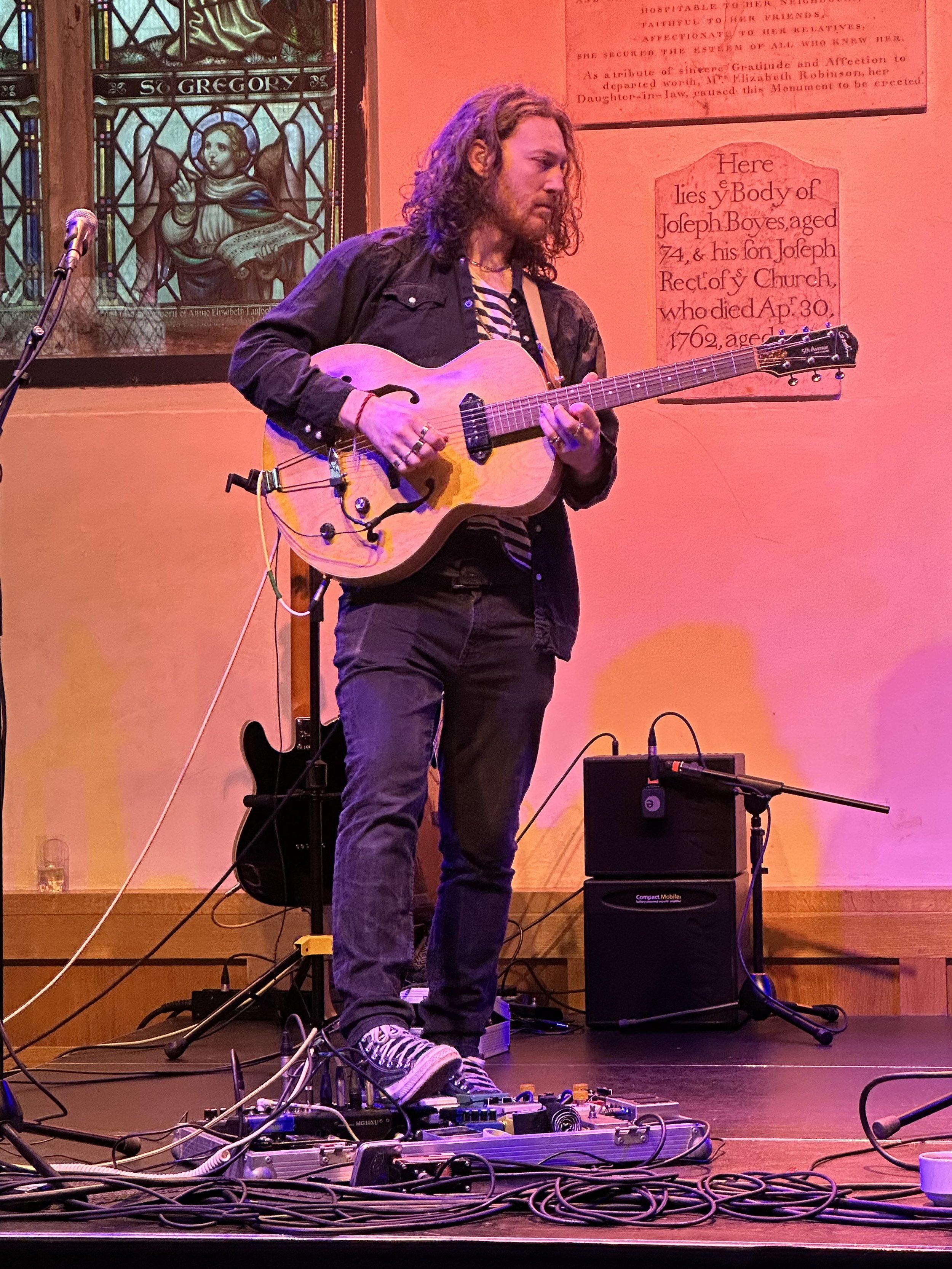 Soundcheck with Kabantu at NCEM, York - March, 2024