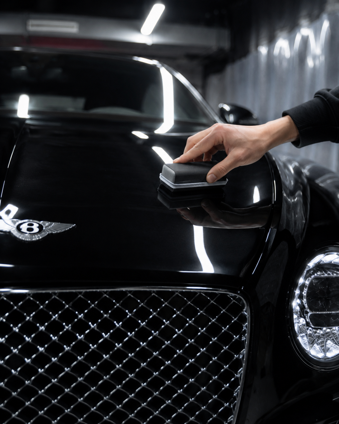Нанасяне на керамична защита до 3 години върху Bentley