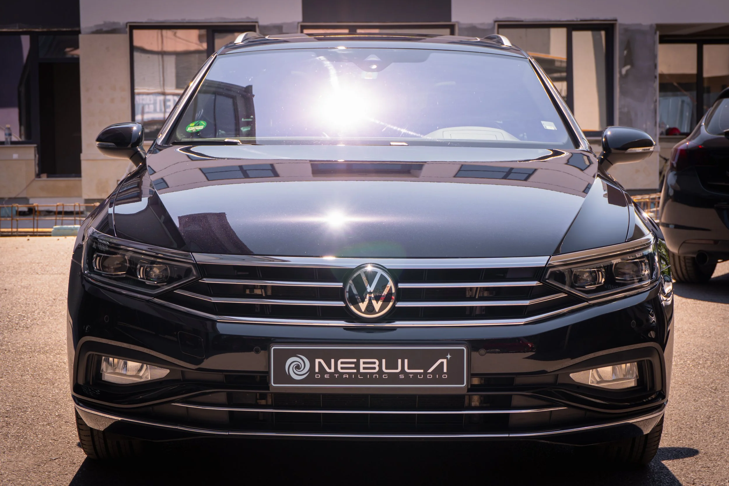 Volkswagen Passat след едностъпково полиране и керамична защита