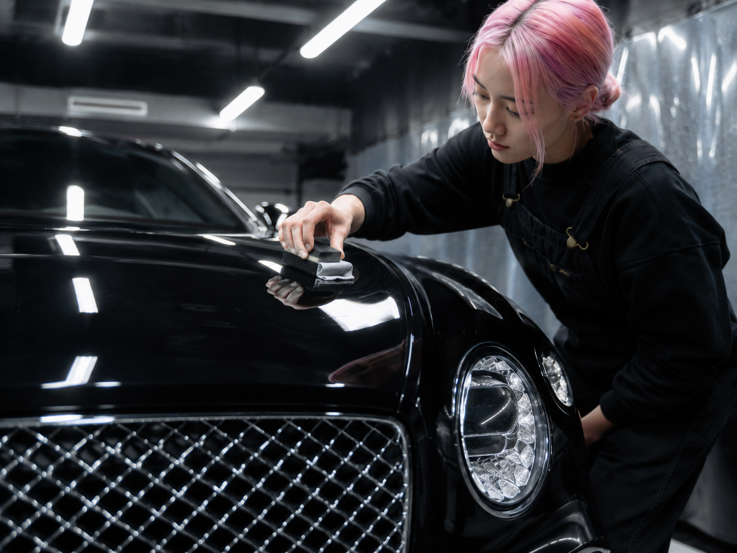 Нанасяне на керамична защита до 5 години върху Bentley