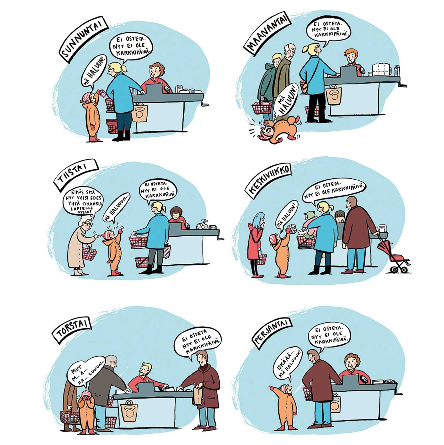 Infosarjakuva esitteeseen. Aivotiedon jalostamo, Jyväskylän yliopisto.