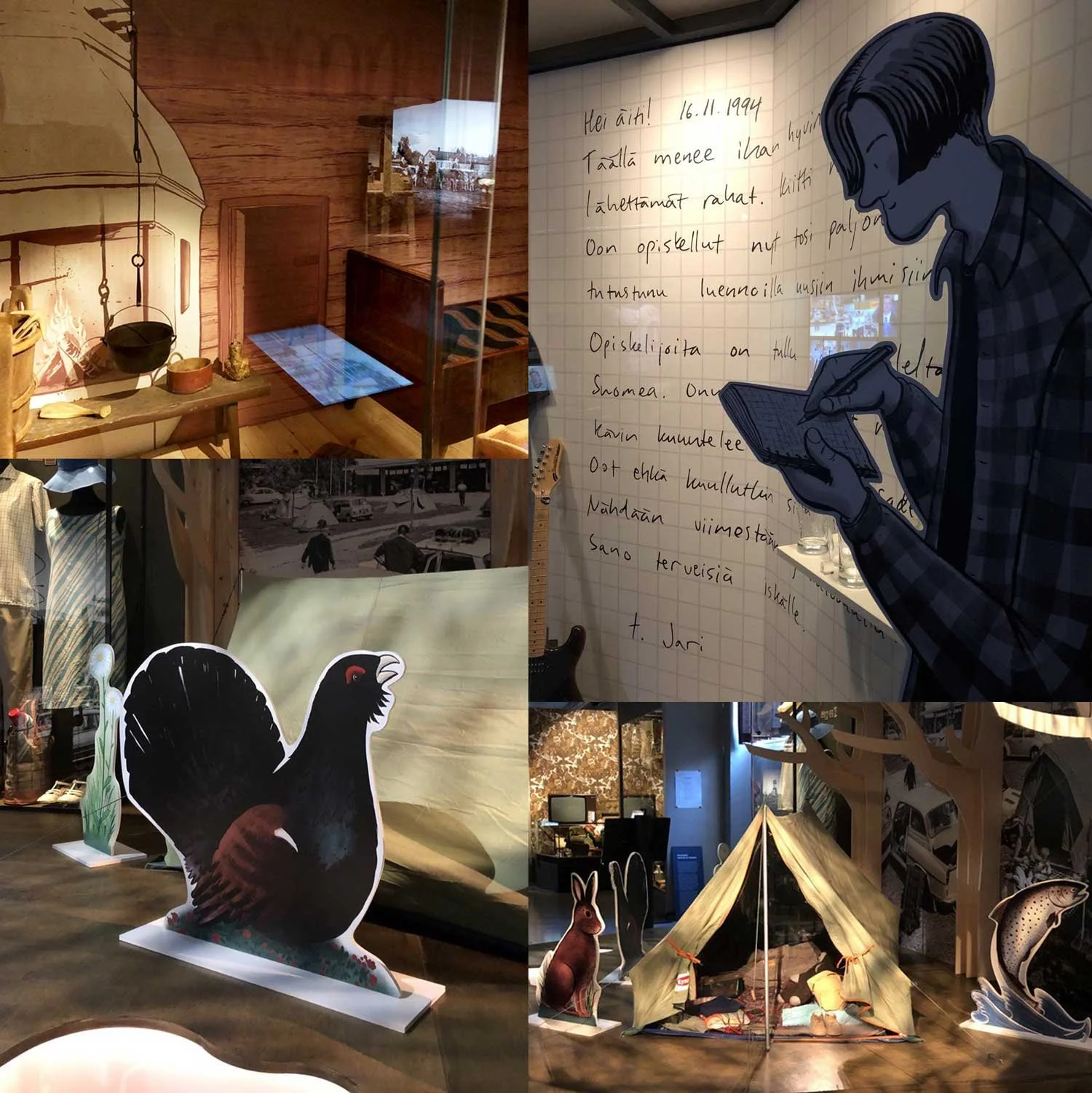 Näyttelykuvitukset uuteen perusnäyttelyyn. Keski-Suomen Museo 2020.