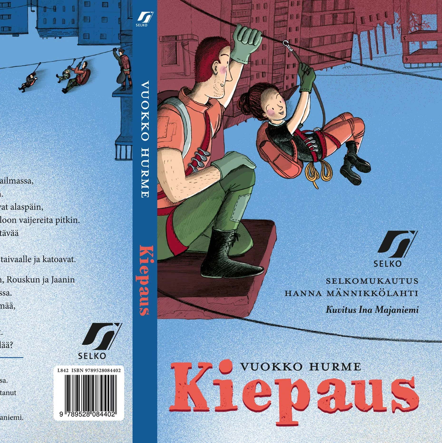 Selkokuvitus Kiepaus-selkokirjaan. Pieni Karhu 2019.