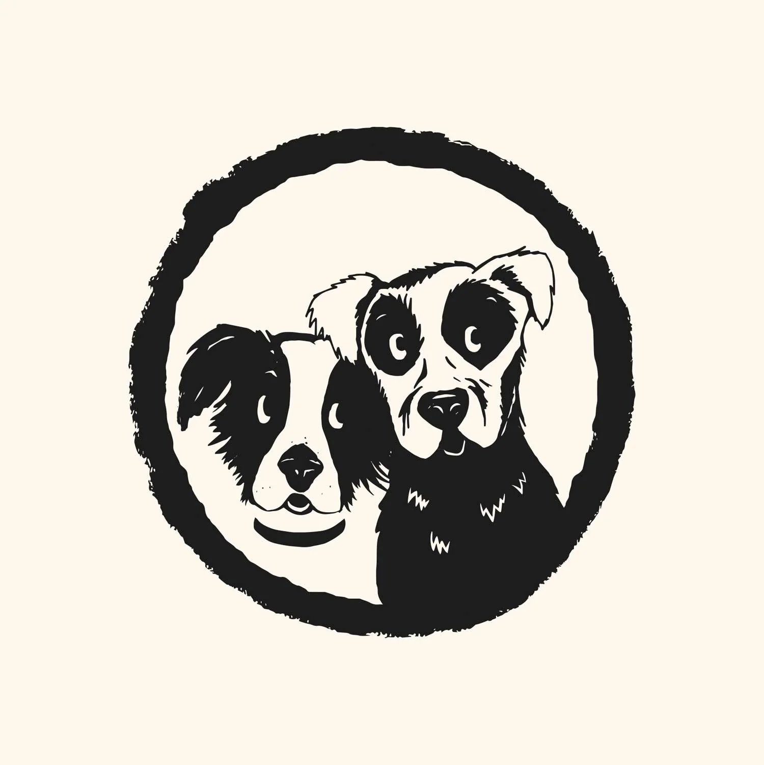 Käsin piirretty merkki Kamu-tuoteperheellylimääääräisete. Ole Hyvä Luonnontuote.