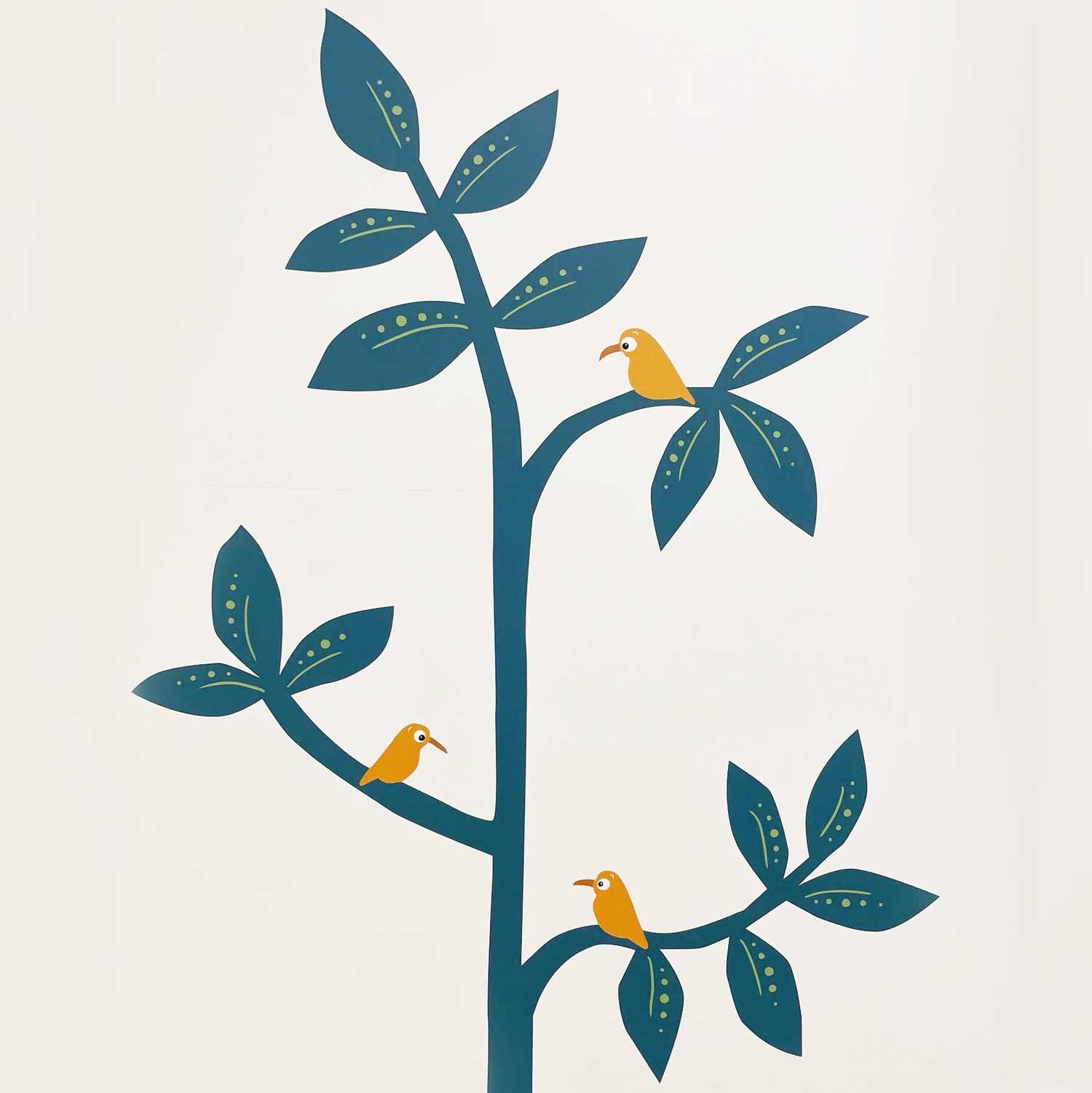 Seinäteippaukset Keljonkankaan neuvolaan. Jyväskylän kaupunki 2023.