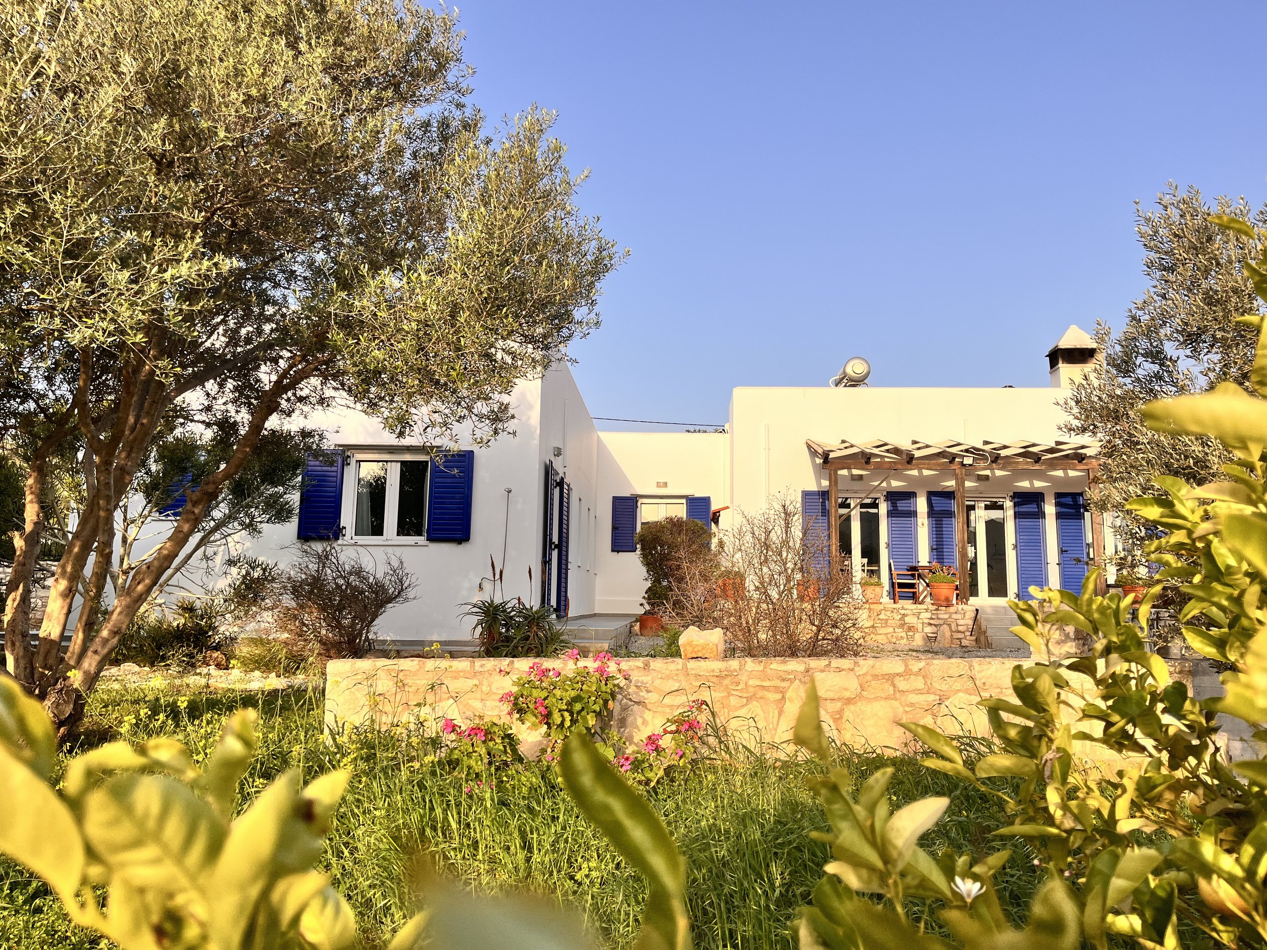 Traditional Greek House with fireplace in Agia Galini Crete near Matala