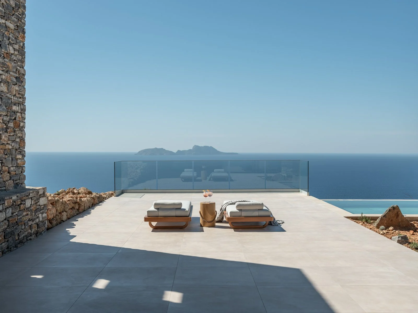 Villa with Pool, hammam, Sauna, Padel court in south Crete Agia Galini South Rethymno near Matala