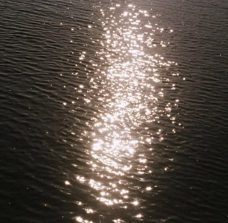 Sun on water surface