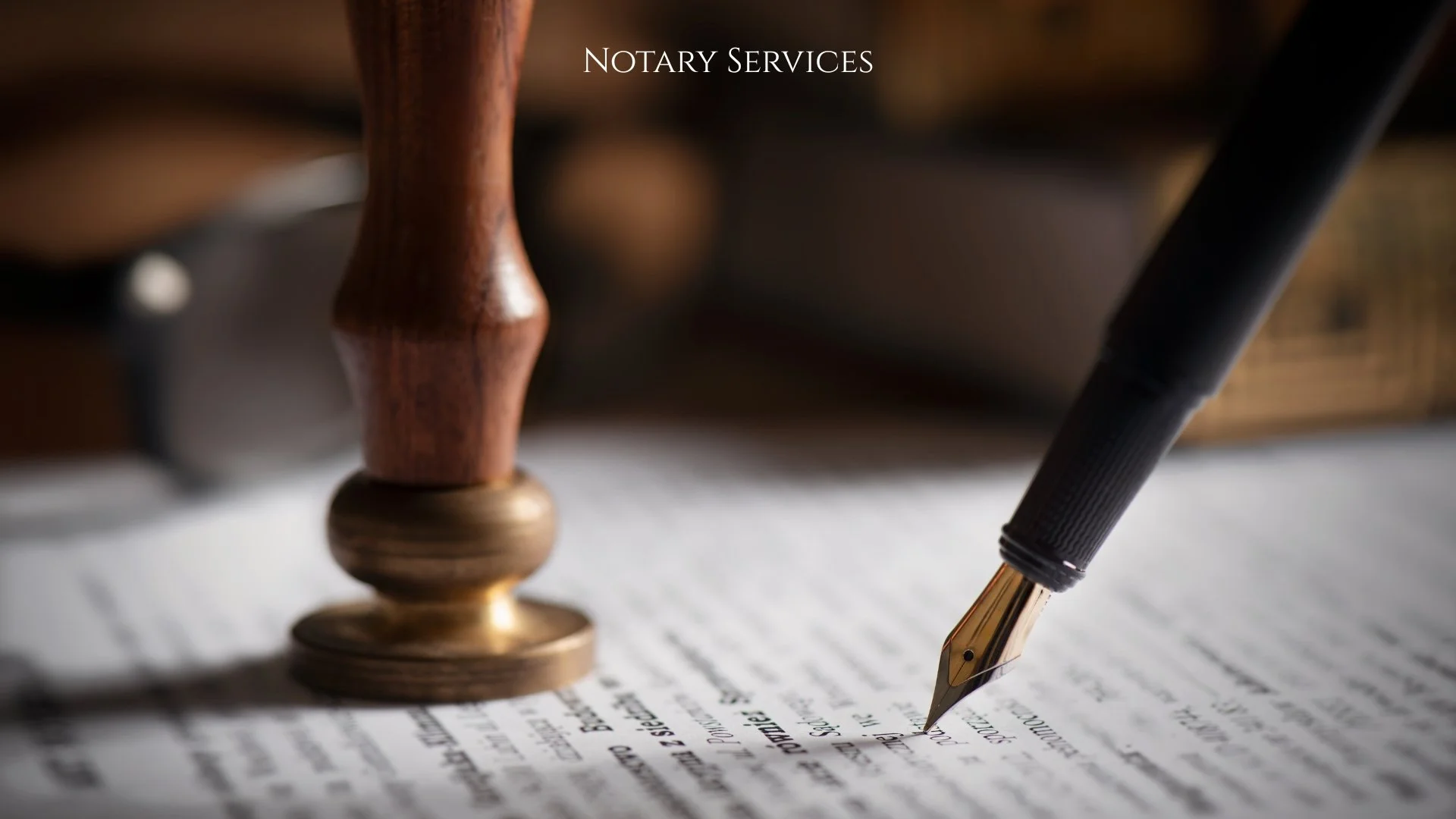 Mobile Notary Services