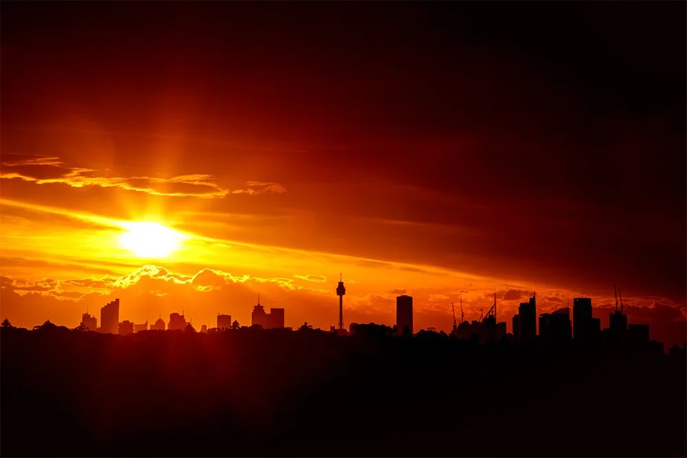 009 - Sunset over Sydney