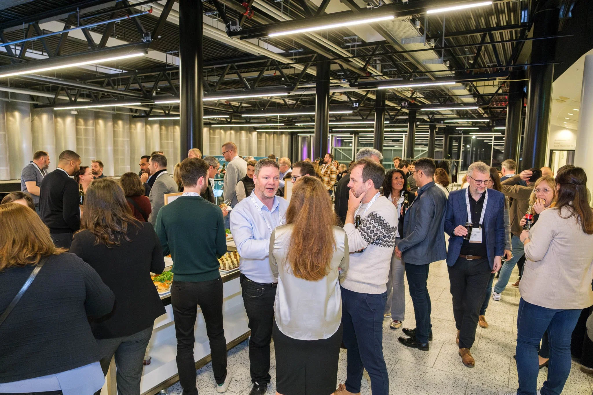 Delegates on guided Bella Center site tour at Illuminate EMEA 2026 — Copenhagen conference photography Ballo Studio