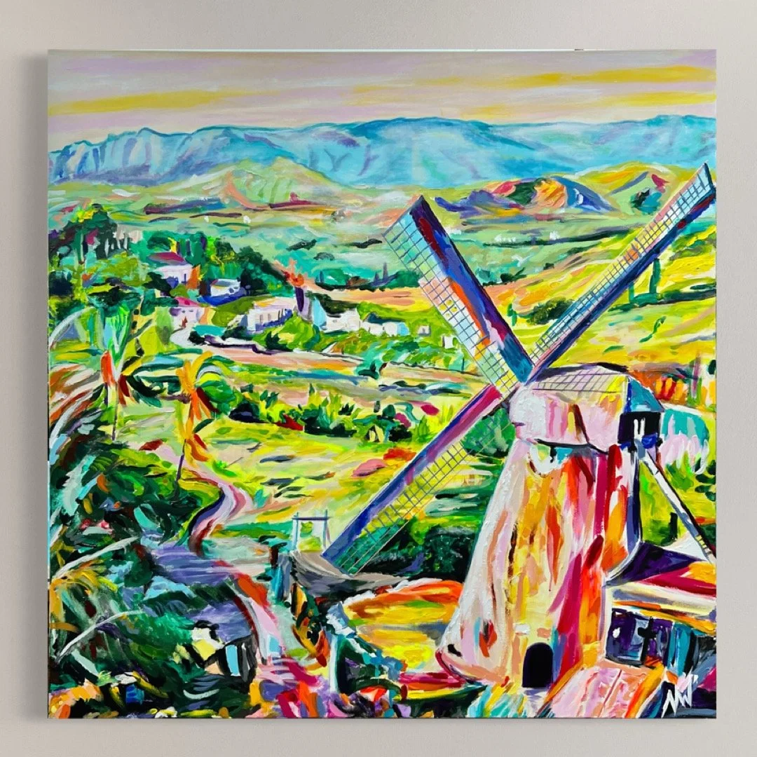 "Morgan Lewis"
Acrylic on Canvas
48" x 48" 
SOLD
