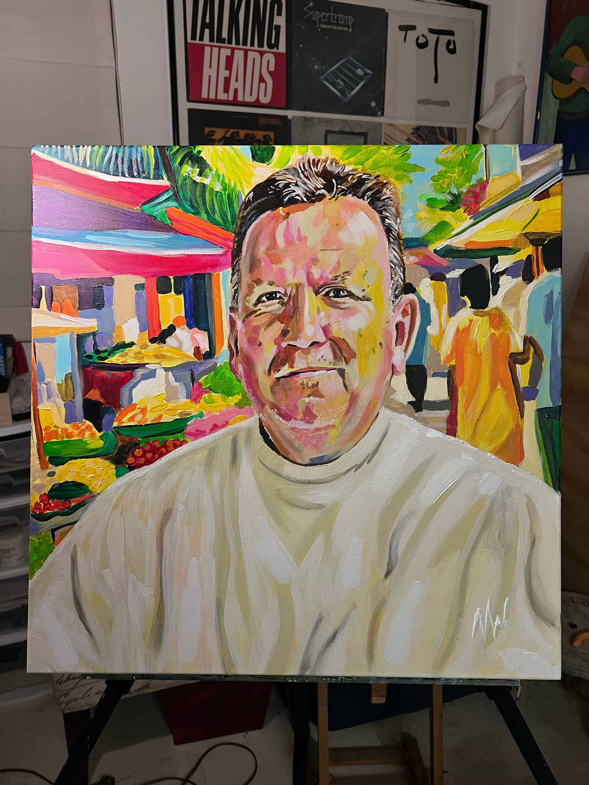 "Jean Jacque"
Acrylic on Canvas
36" x 36