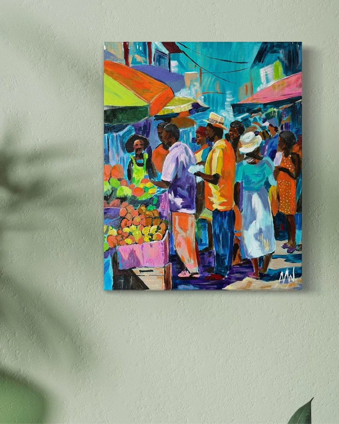 "Line Up" 2025
Acrylic on Canvas
16" x 20"
Available at Caribbean Brushstrokes Art Gallery BBD$2,400.00/USD$1,200.00
