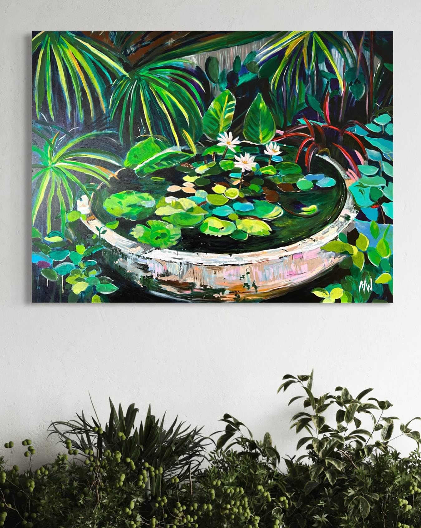 "The Inner Garden"
Acrylic on Canvas
40" x 30"
BBD$4,600.00/USD$2,300.00